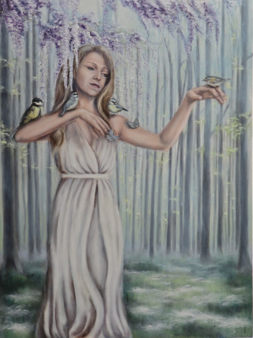 Little friends in the spring sun