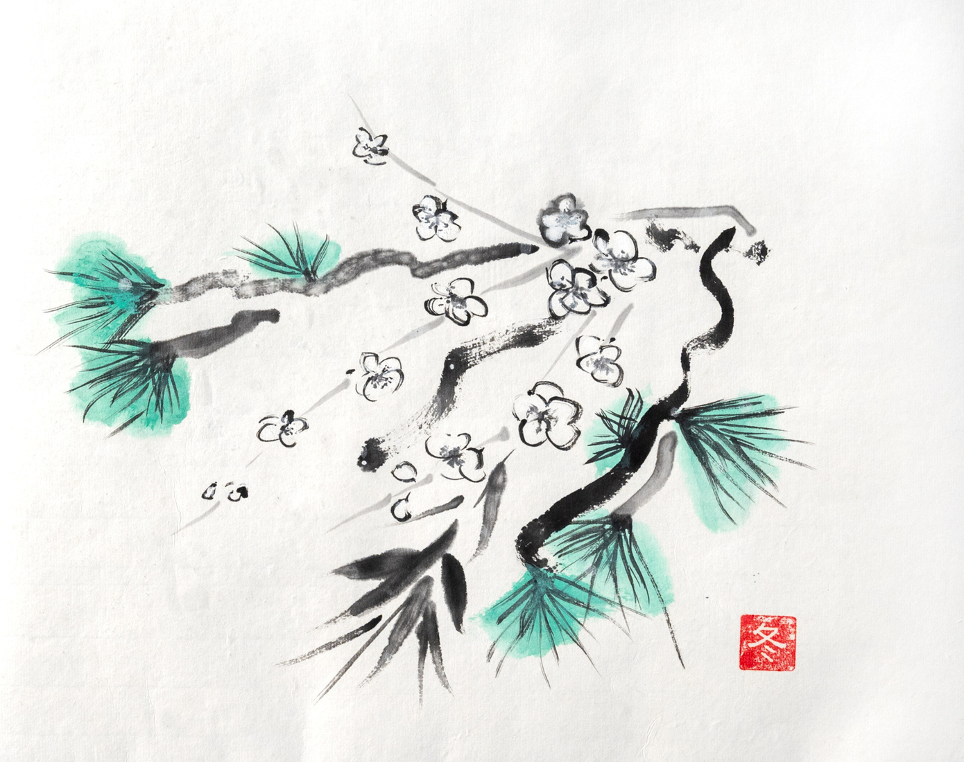 Drie vrienden van de winter