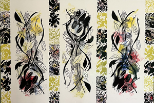 Zwart wit en kleur in de linosnede