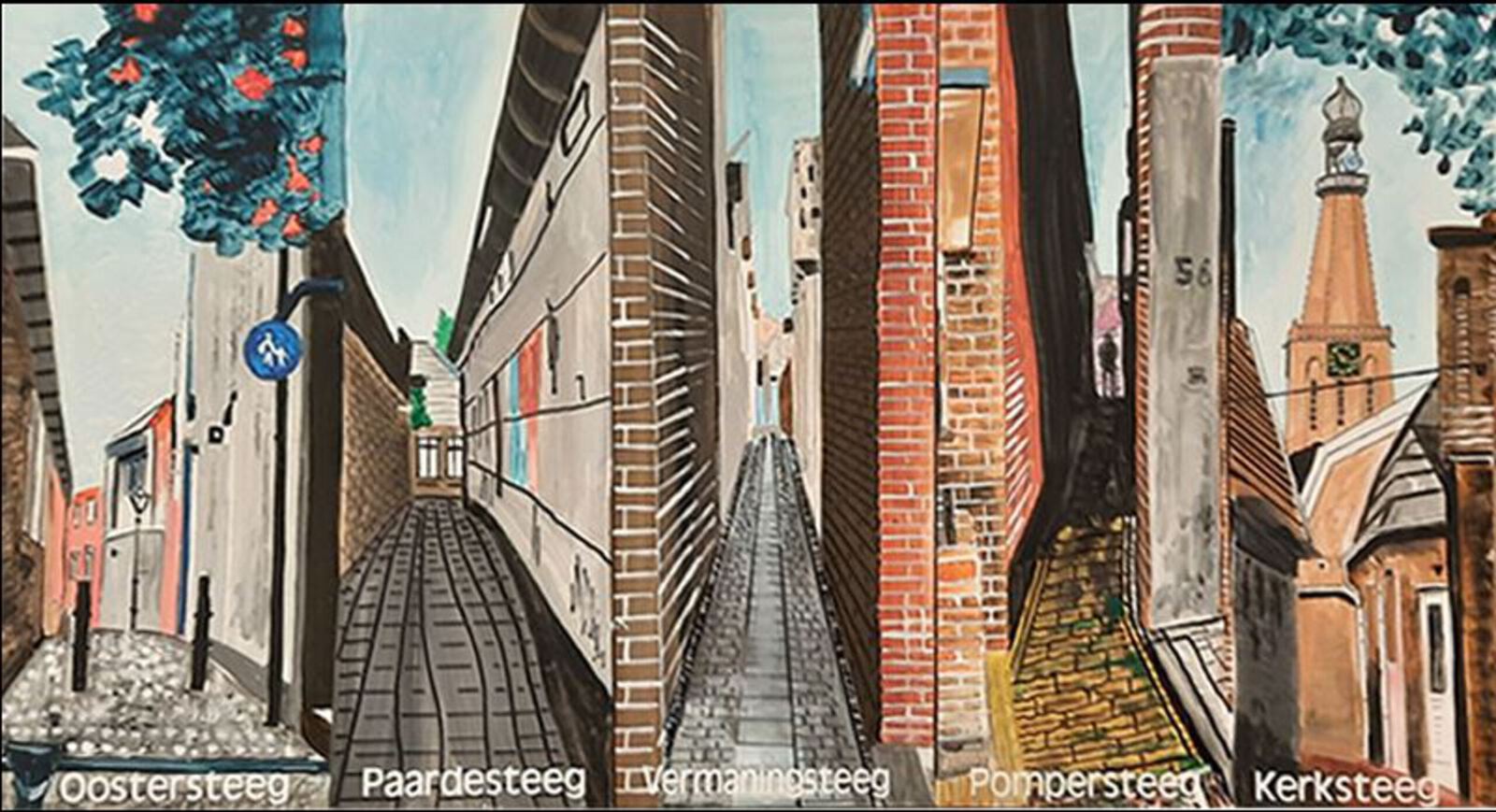 Steegjes in de Nieuwstraat