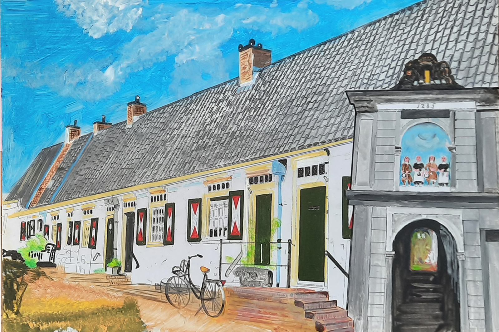 Weduwe huisjes Medemblik
