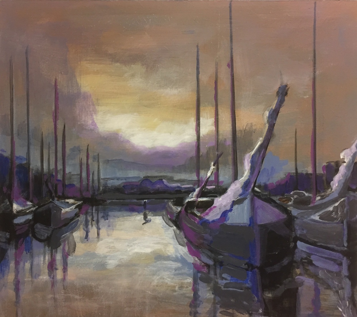 Schepen in de haven