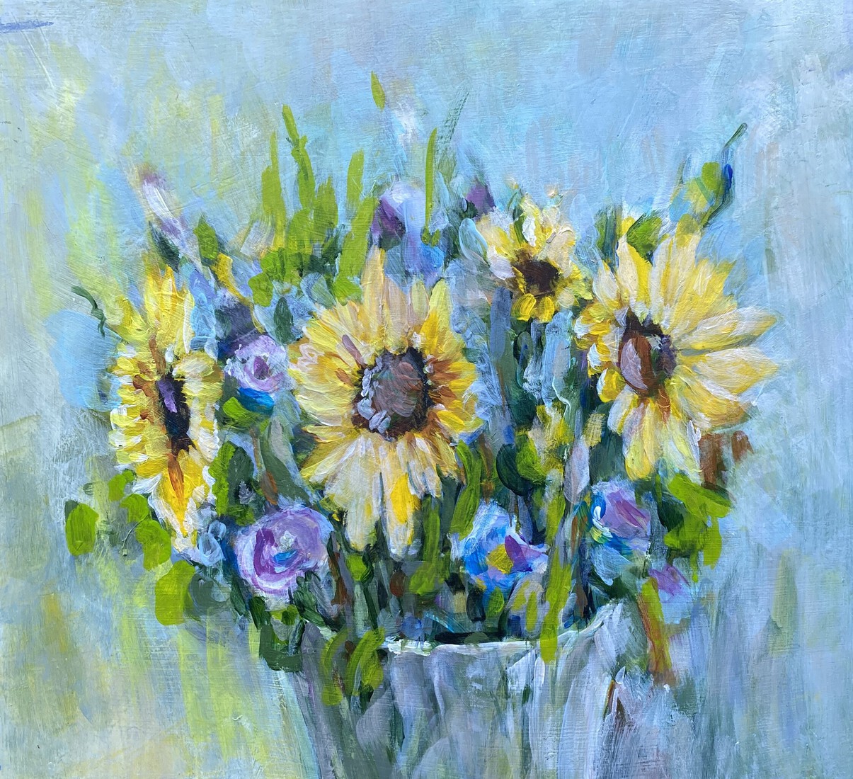 Vaas met bloemen 4