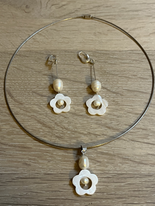 parels en parelmoer, hanger