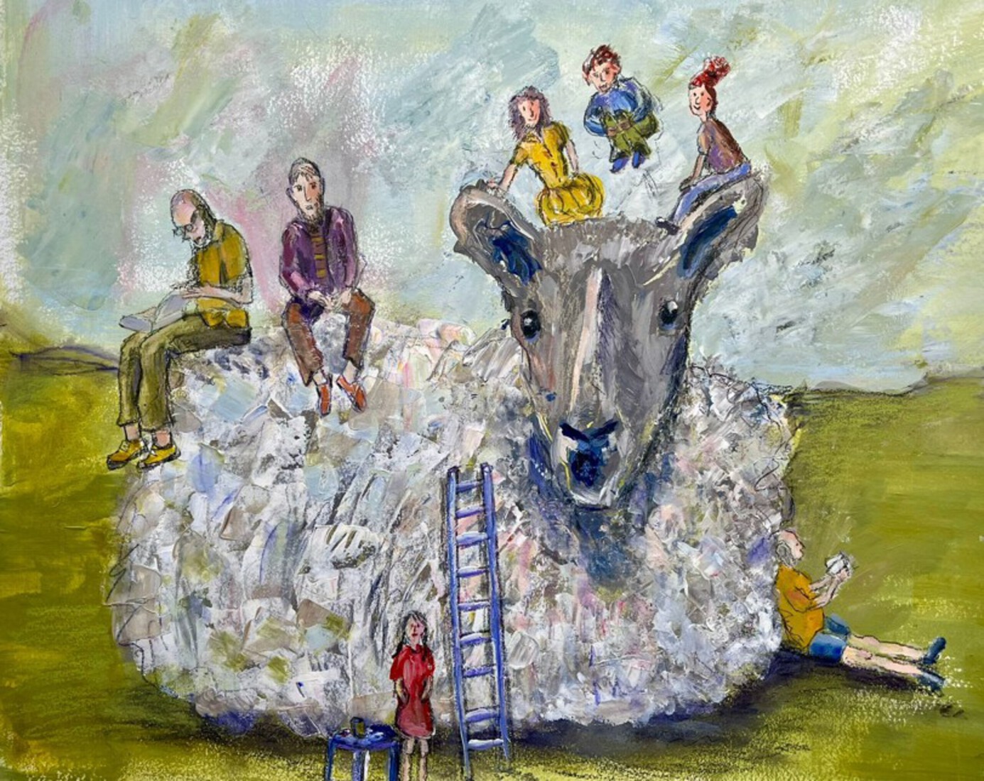 Schaapachtige vriendschap