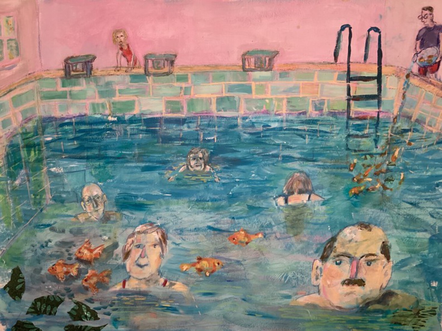 Ondeugende badmeester