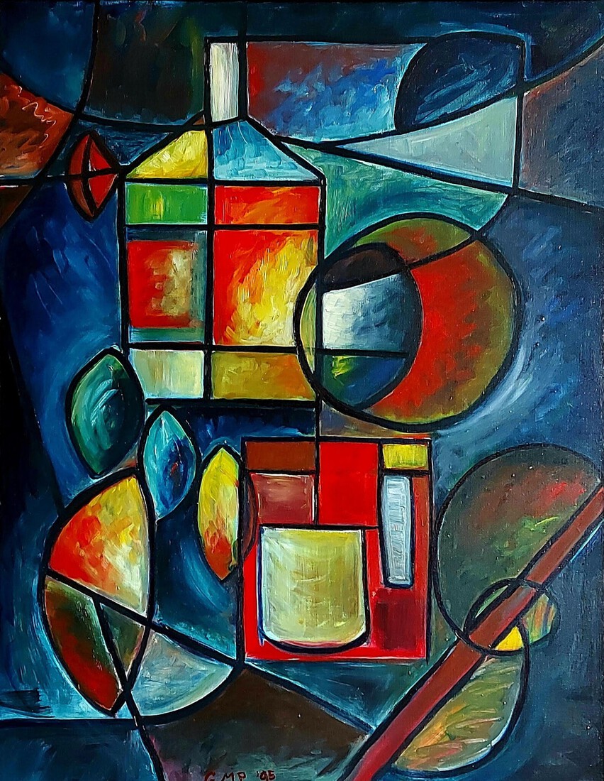 Party table abstract