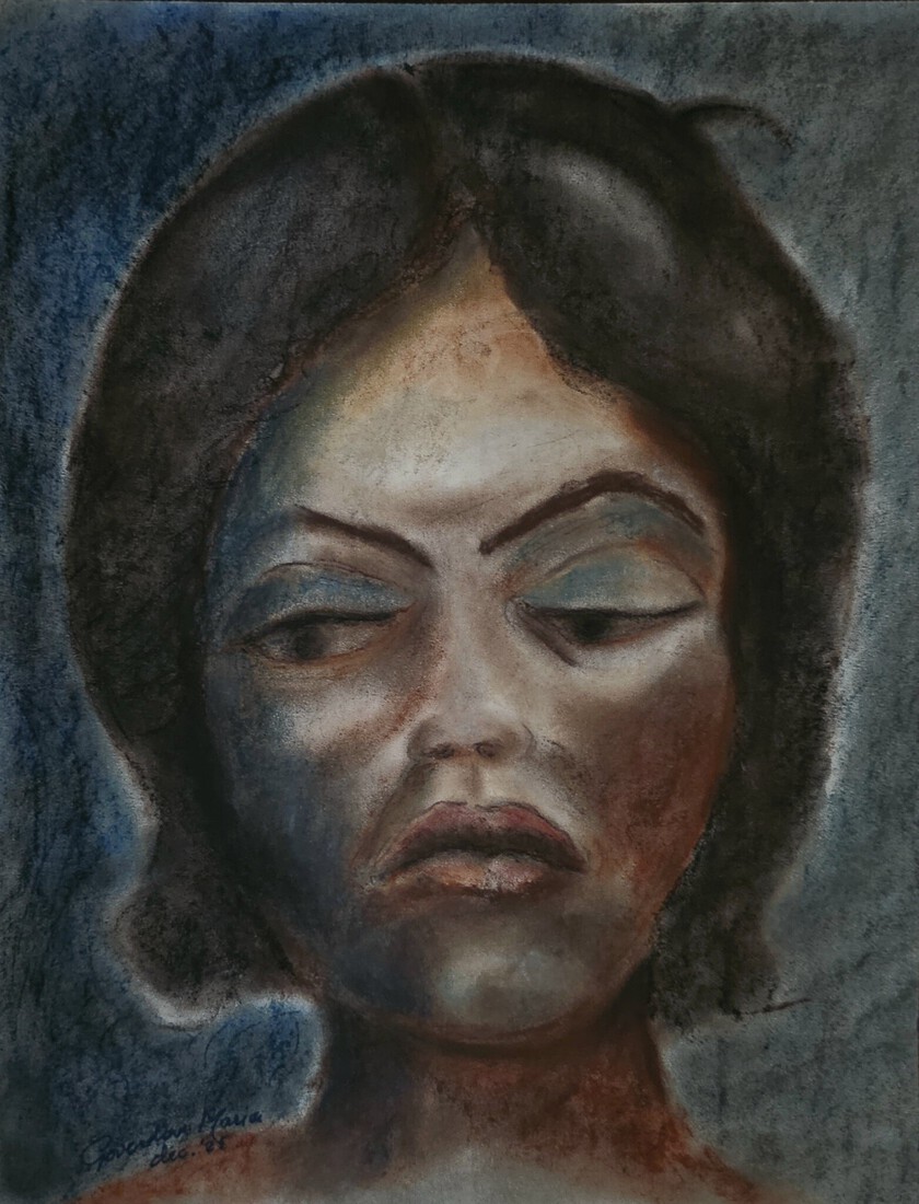 Portret van een jonge vrouw