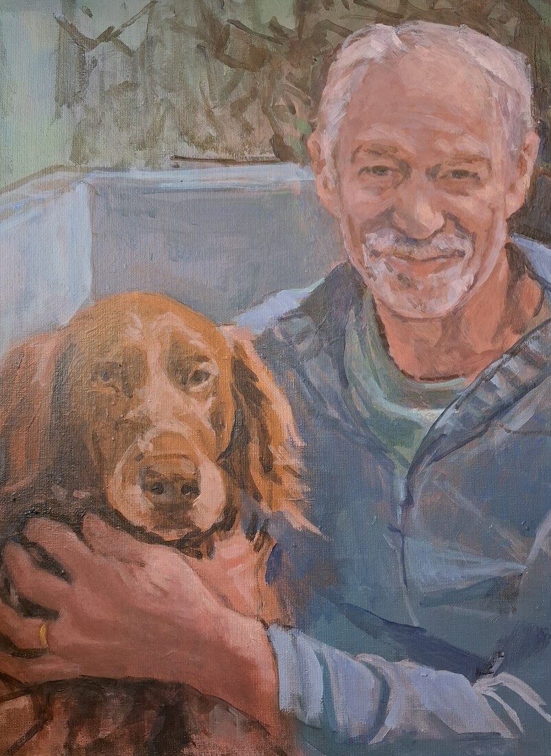 Man met hond