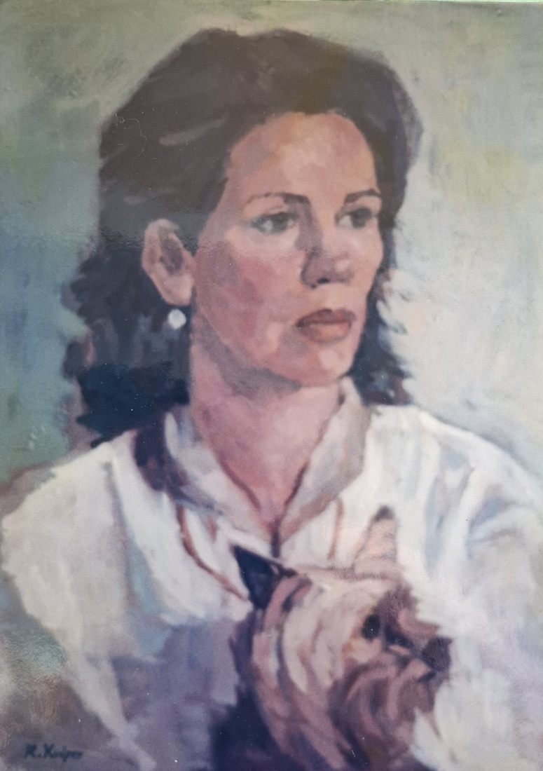 Portret vrouw en hond