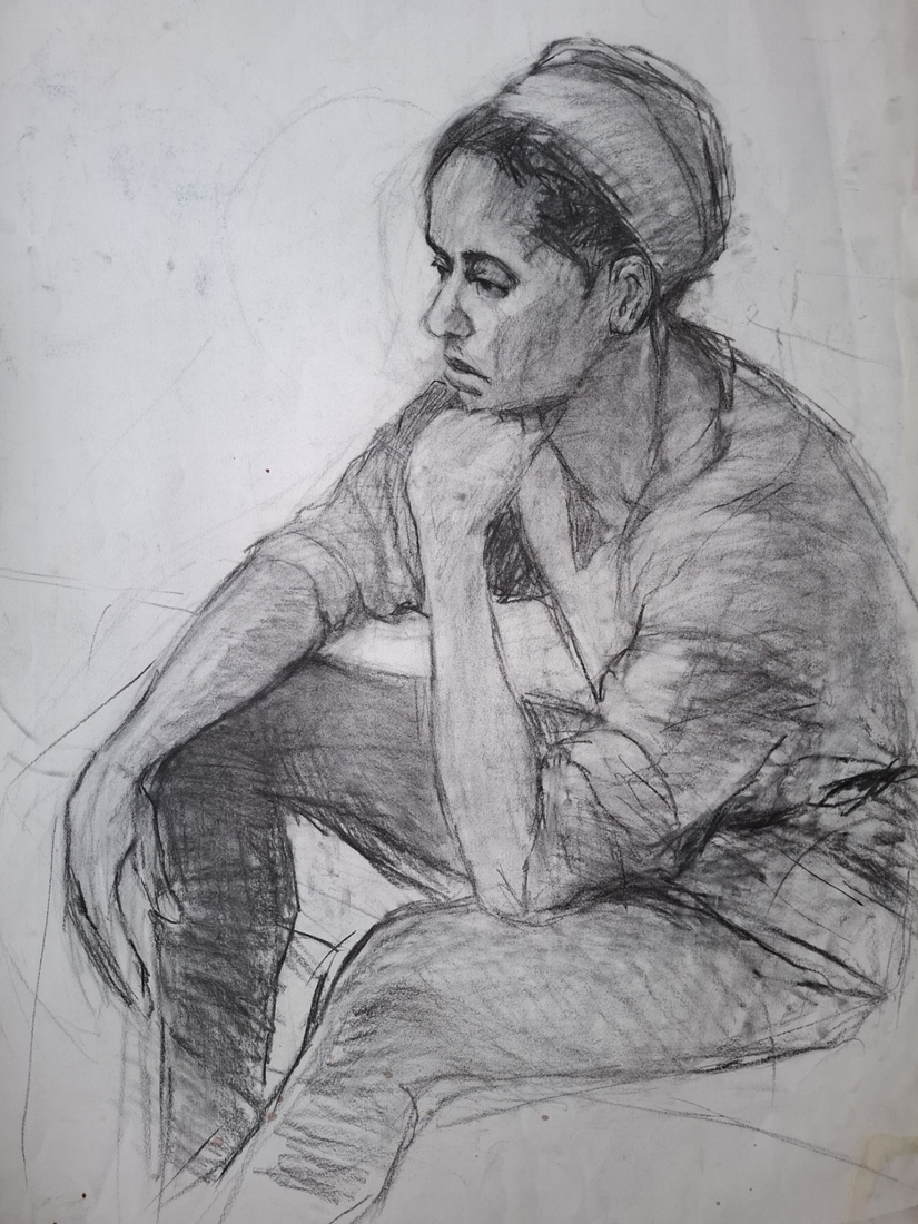Portret van een jonge vrouw