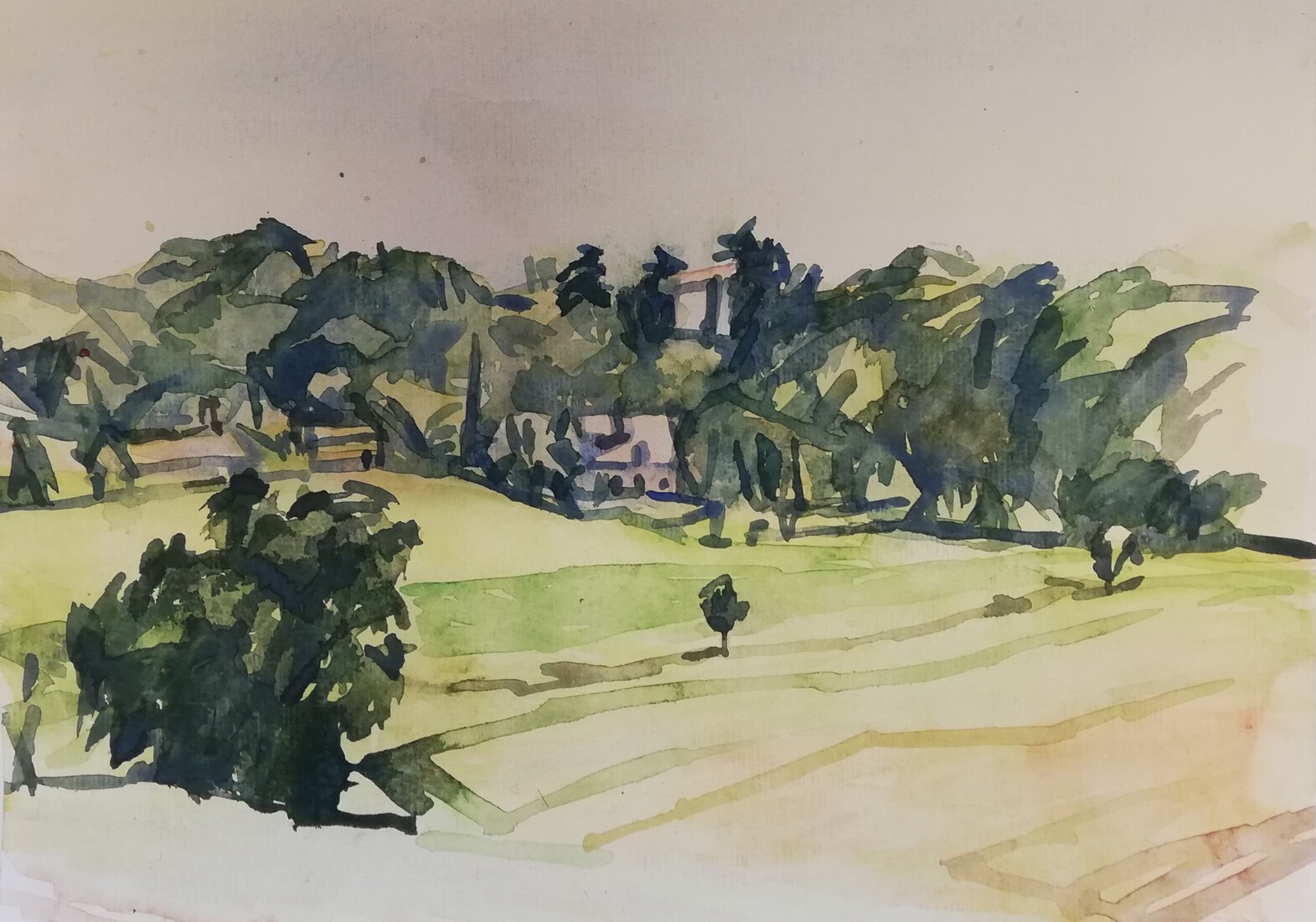 Landschap Frankrijk 