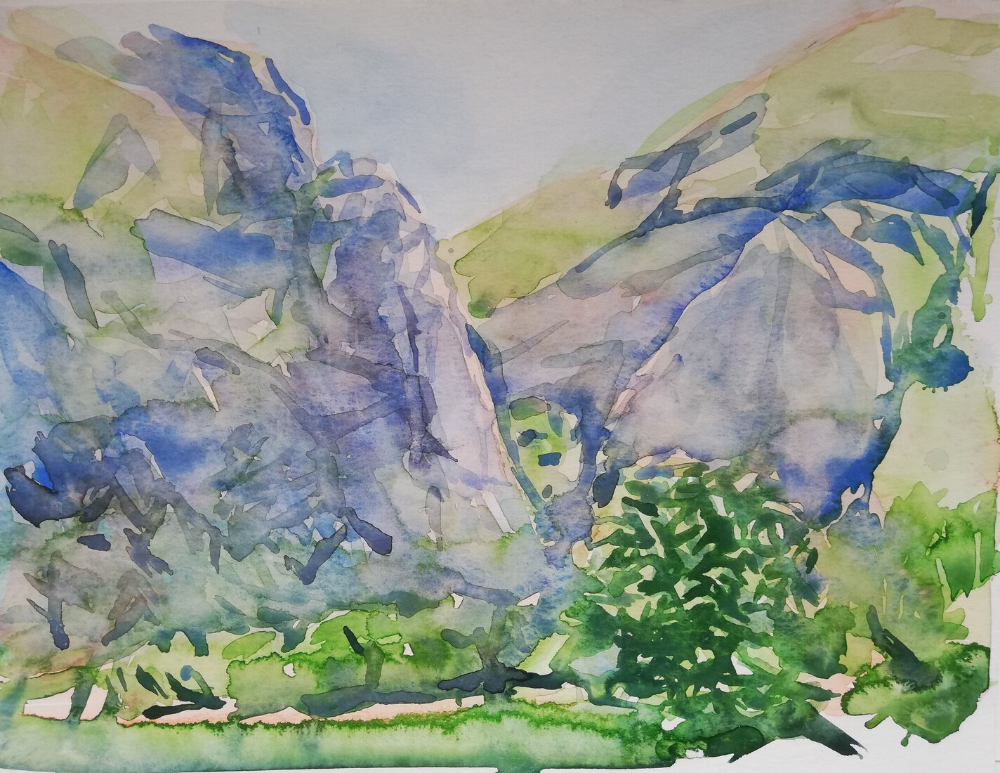 Zicht op de Luberon 
