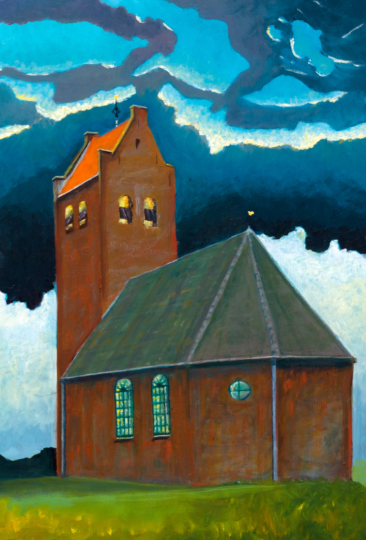 kerkje Westhem in friesland
