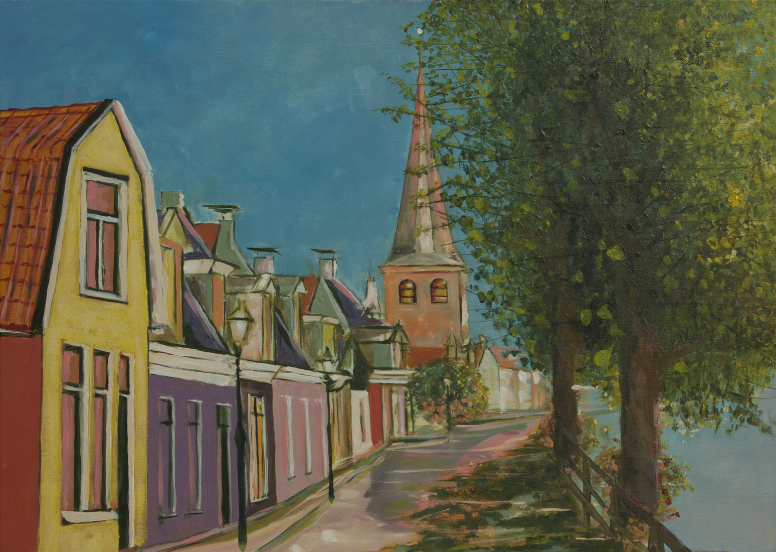 Galamagracht, de zuidelijke kant in IJlst