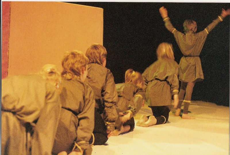 Kinderdansvoorstelling 'Erik tussen de insekten'