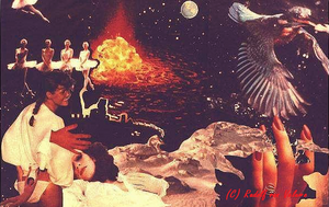 In de periode 1970 tot 1984 maakte ik een aantal collages, waarvan hier voorbeelden