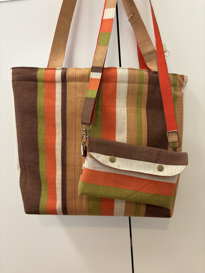 Shopper met mobiel tasje