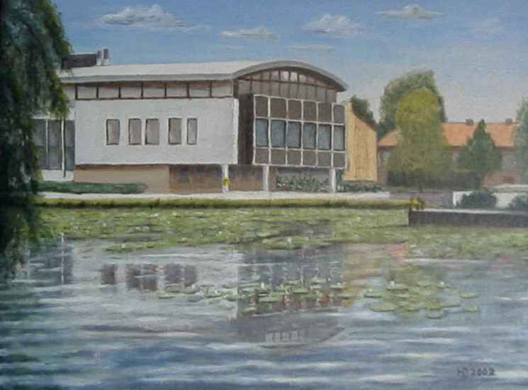 Het gemeentehuis van Rijnwoude