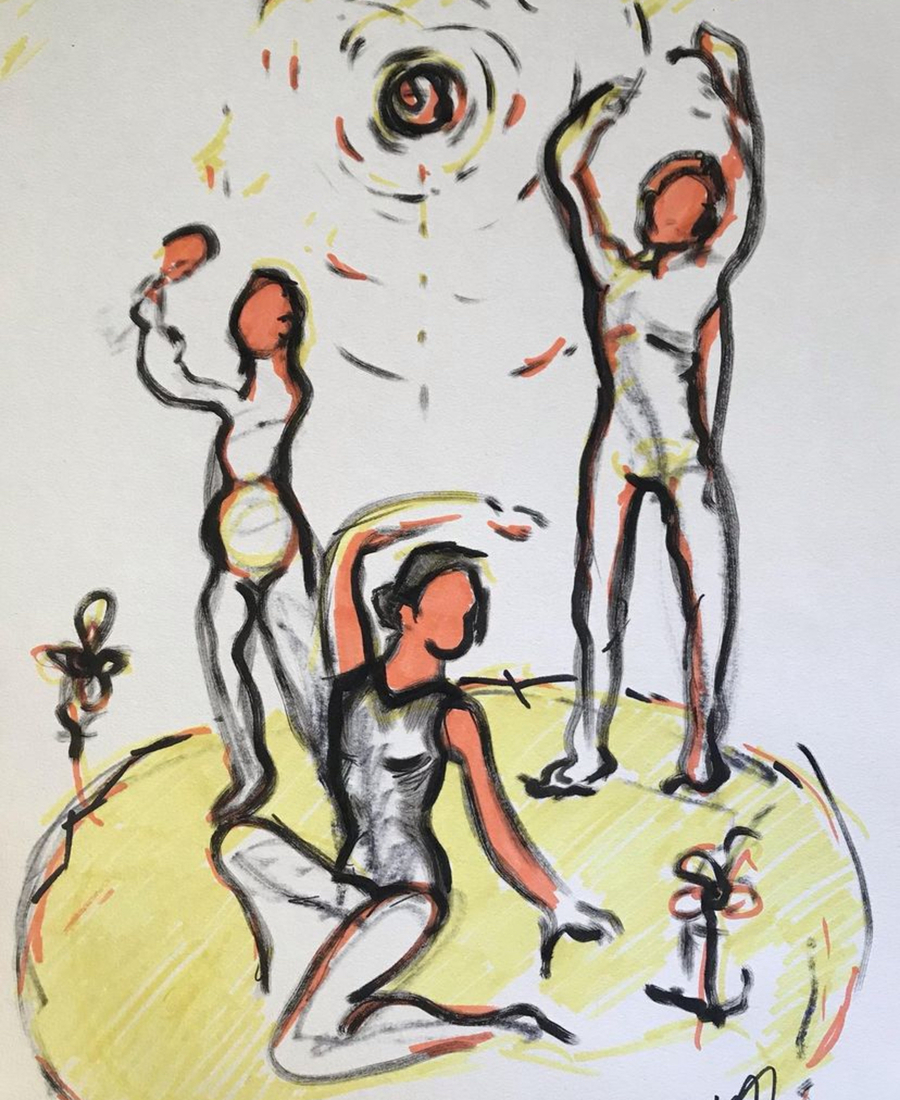 Familie van dansers