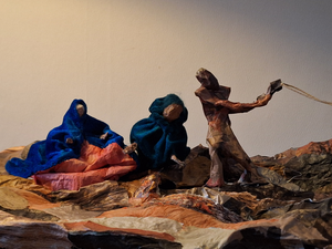Sculputures made of paper mache 