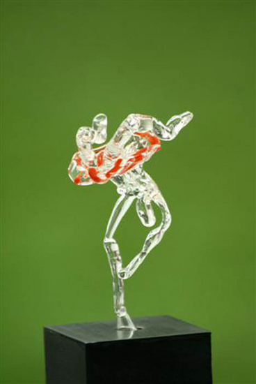 danseresje op haar kop