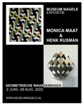 Museum Nagele expositie 'GEOMETRISCHE WAARNEMINGEN' Monica Maat en Henk Rusman
