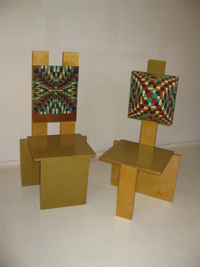 Geometrische stoeltjes