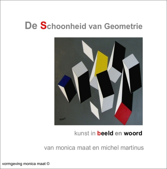 Coverontwerp voor Kunstboek De schoonheid van Geometrie, kunst in woord en beeld