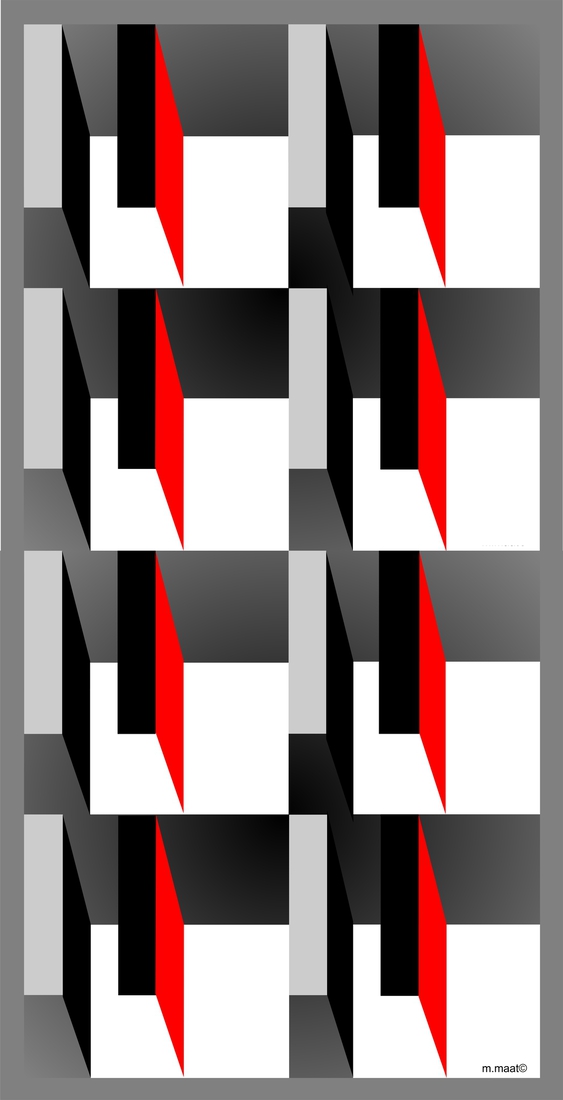 Computerart Geo 3 D Constructions 3