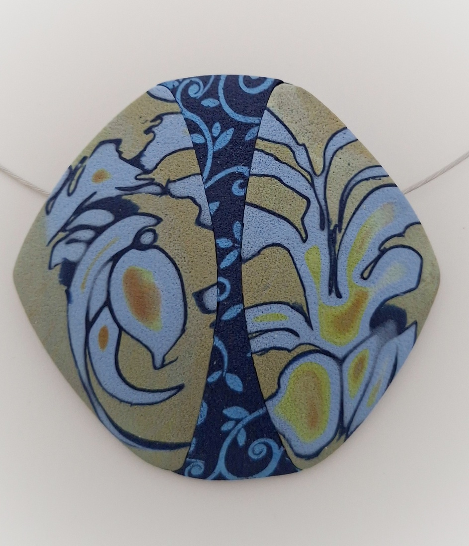 Halssieraad hanger Jugendstil 2