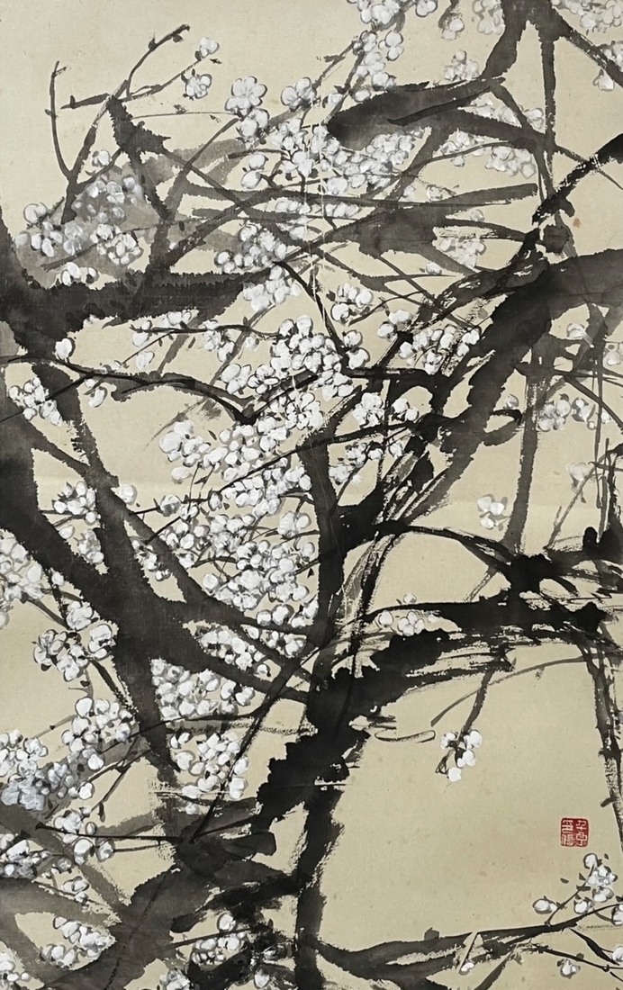 Witte Pruimenbloesems