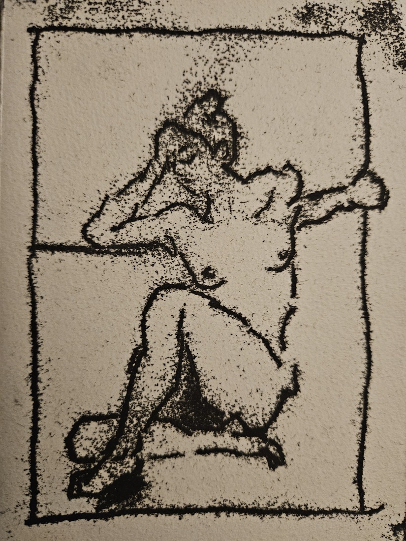 zittende figuur
