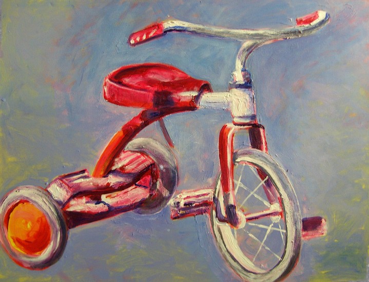 The red bike