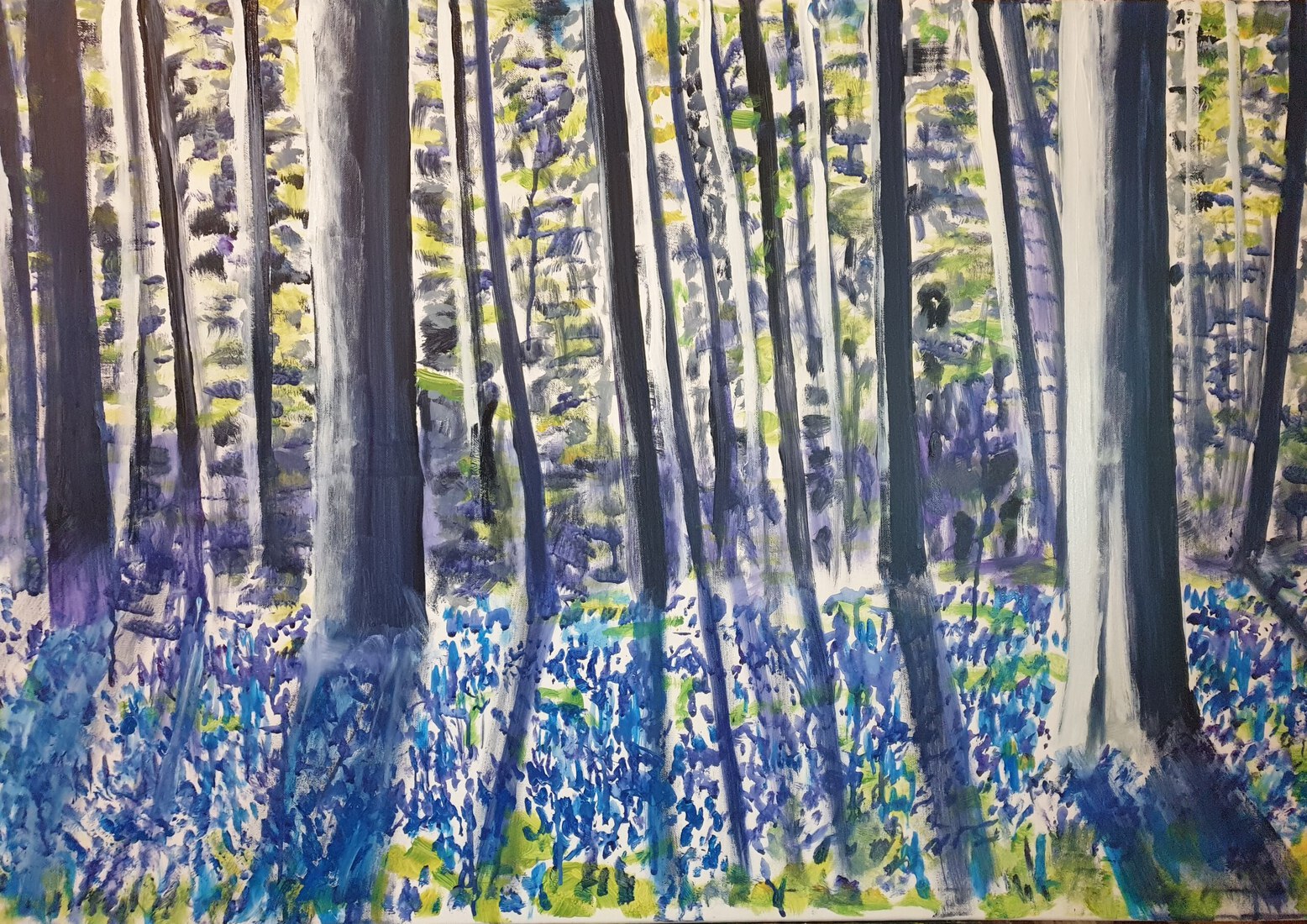 Blue forest (Haller bos)