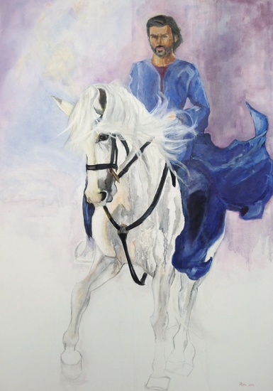 Koning op het witte paard 2
