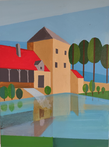 Schilderen is voor mij een manier om dichtbij mezelf te blijven. Mijn werk vertelt niet alleen iets over wat ik zie, maar vooral over wat ik heb meegedragen, wat mij gevormd heeft en wat ik niet wil verliezen. Ik maak kunst vanuit mijn eigen leven, maar ik hoop dat er ook iets in zichtbaar wordt waar anderen zich in kunnen herkennen. Ik werk niet om iets uit te leggen, maar om iets vast te houden dat anders weer zou verdwijnen.
