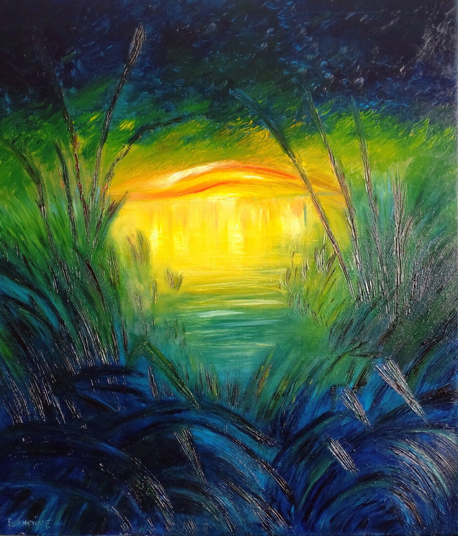 Riet spiegeling 