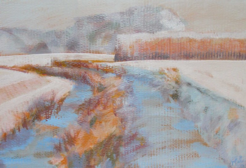 studie winterlandschap