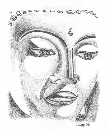 Buddha face 2