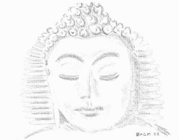 Buddha face 4