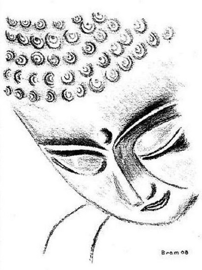 Buddha face 5