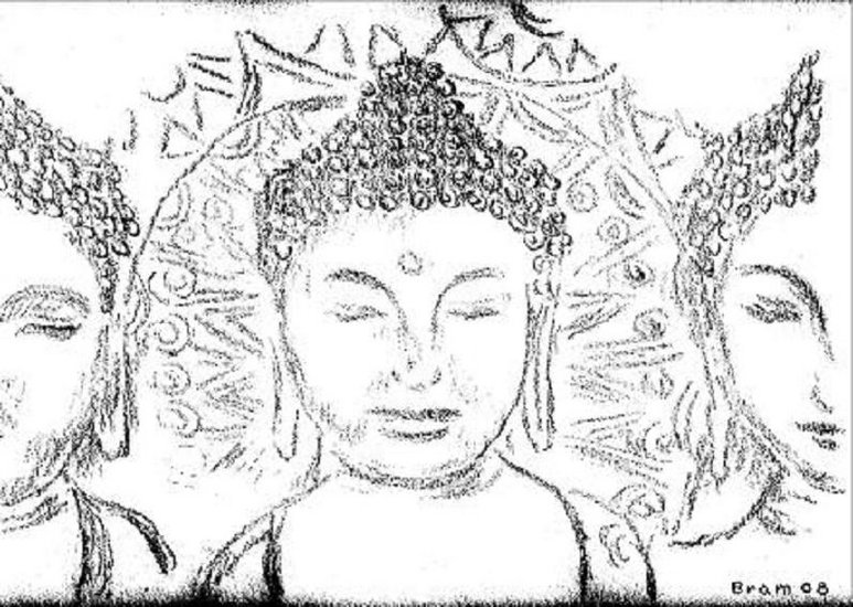 Buddha face 8