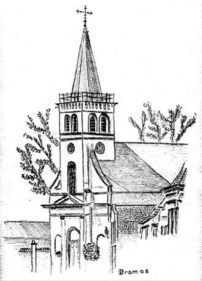 De kerk in Ooltgensplaat