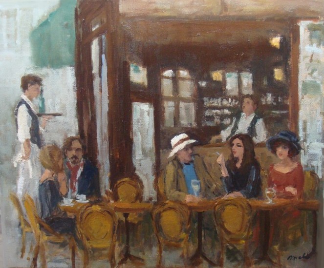 La Palette, Kunstenaarscafé in Parijs