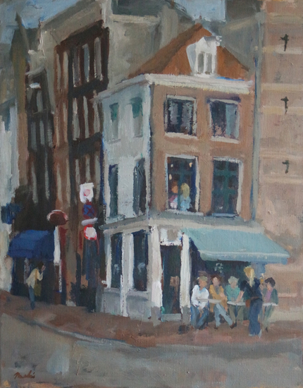 Café van Leeuwen, Utrechtse straat