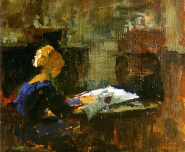 Woman in Café de Tuin