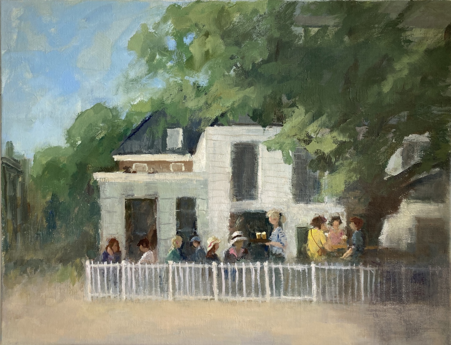 Terras op het Amstelveld