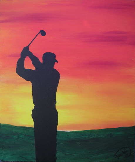 red sunset
