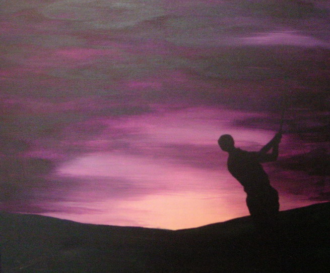 purple sunset